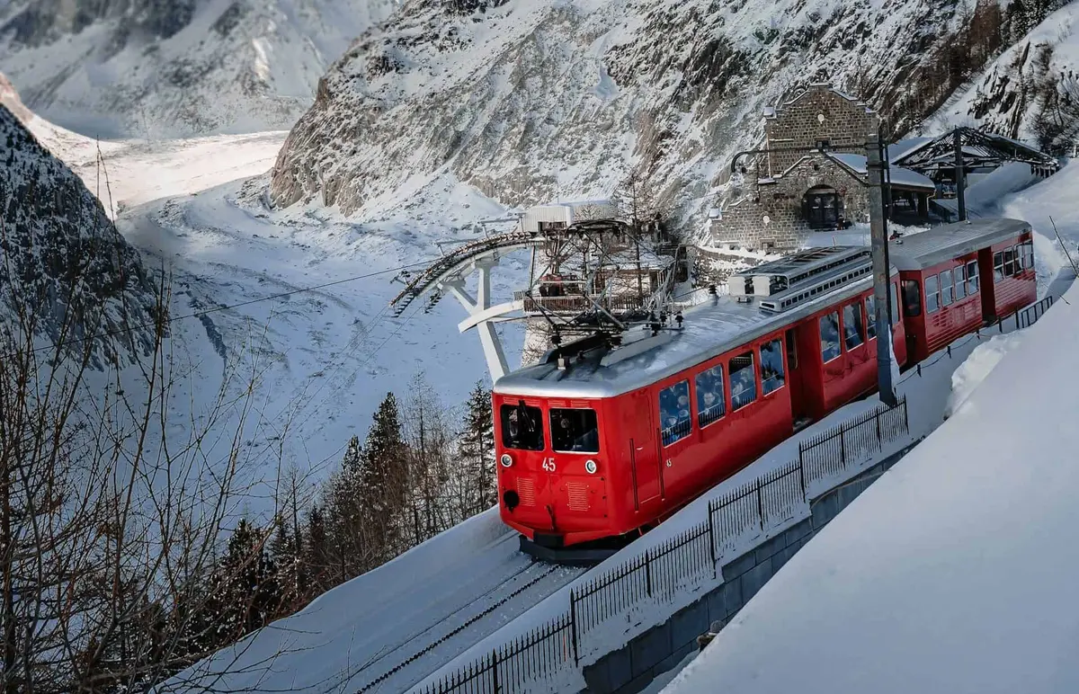 Montenvers – Mer de Glace (rack railway & glacier)