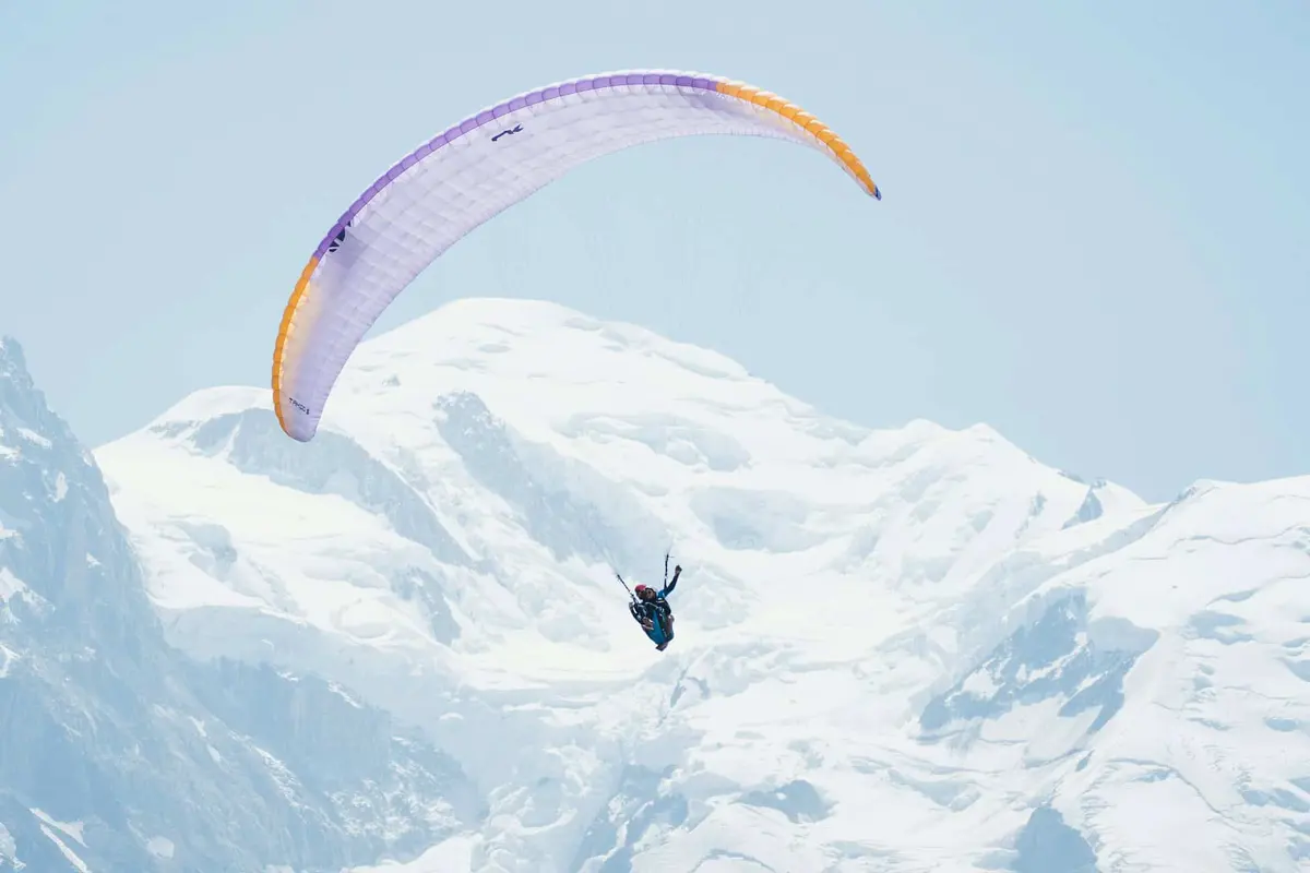 Paragliding Tandem Flights in the Chamonix Valley