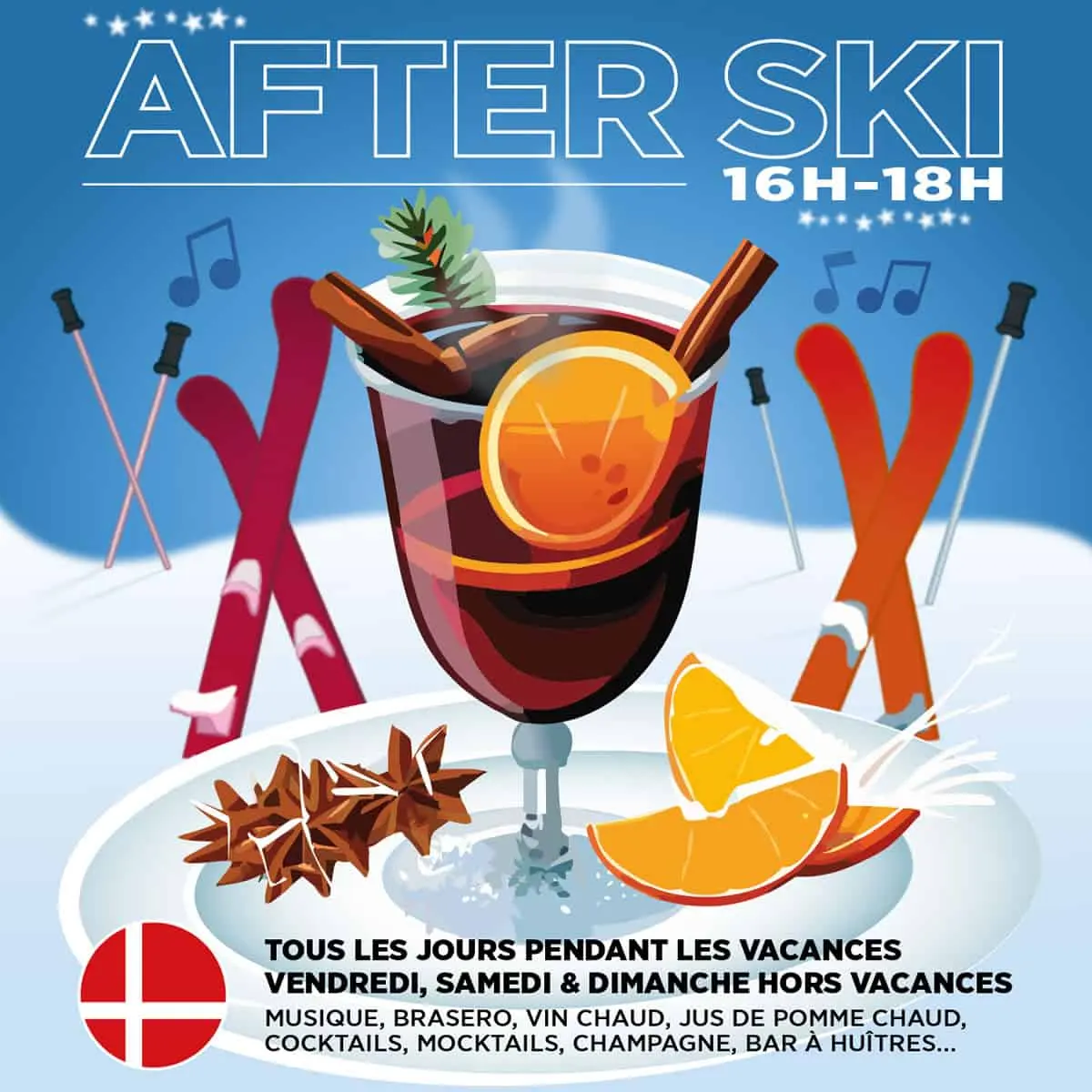Bar de Cochers Apres-Ski Megeve Style!