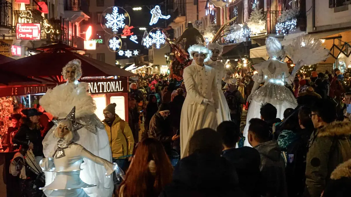Chamonix Christmas Street Entertainment