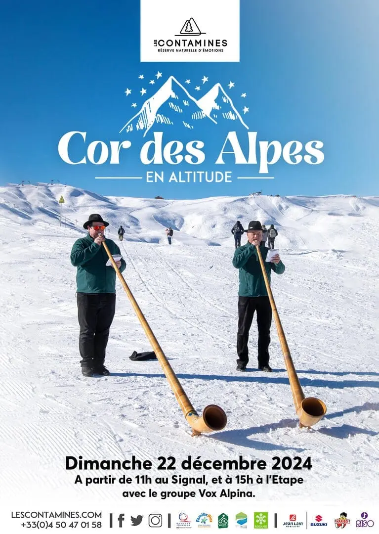 Cor des Alpes on the Contas Slopes