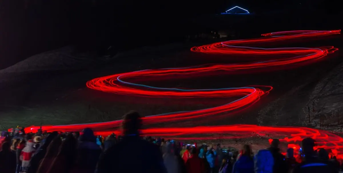 ESF Les Houches Torchlight Descent