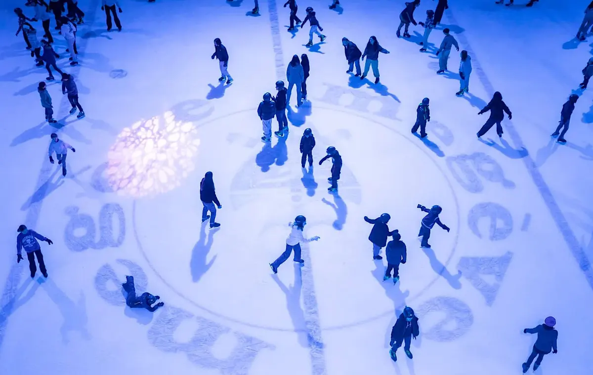 Megeve Fluoro Ice Party