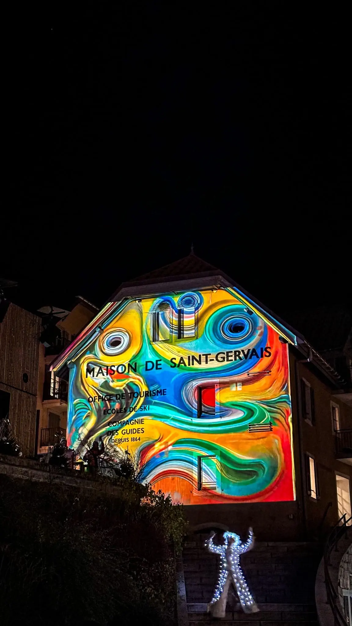 St Gervais Light Show